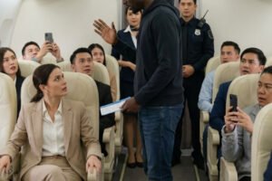 “She took his first-class seat—then froze when he quietly said, ‘I own this airline.’”