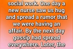 A Simple Hug That Sparked a Big Misunderstanding—and a Lesson at Work