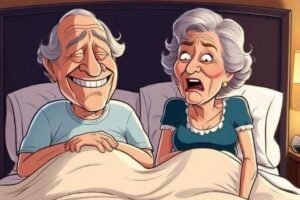 THE BEST JOKE EVER: An old couple had been married for 50 years.
