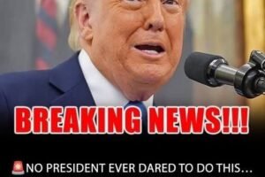 No President Ever Tried This. Trump Just Did — On Live Camera