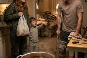 I took in a homeless man with a leg brace for one night because my son couldn’t stop staring at him in the cold. I left for work the next morning expecting him to be gone by evening.