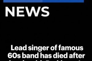 Legendary 1960s Psychedelic Rock Singer Passes Away at 84 After Long Illness