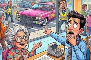 An 85-year-old woman named Doris went to the DMV to renew her driver’s license.