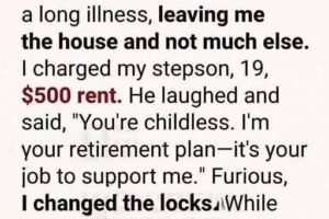 I Asked My Stepson for Rent After My Husband Died — The Truth I Found Broke Me