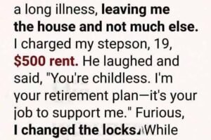 After My Husband Passed Away, I Asked My Stepson to Pay Rent — What I Discovered Later Changed Everything