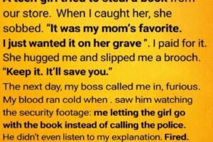 I paid the price for being kind and lost my job—but the brooch that came later changed everything.