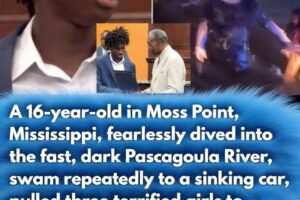 16-Year-Old’s Quick Action in River Rescue Protects Three Girls and a Police Officer