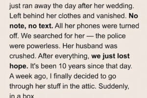 My Sister Was Nowhere to Be Found After Her Wedding Night, and Ten Years Later I Discovered a Letter She Left – Story of the Day