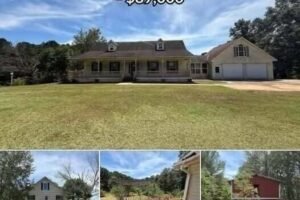 7 Acres – 7-Bedroom Home – Barn