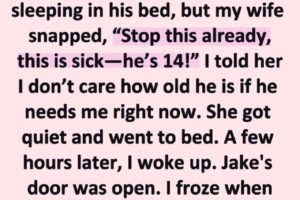 After his mother passed away, my son couldn’t sleep at night—until one evening I overheard what my wife quietly whispered to him.