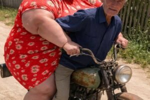 Everyone in the village was sh0cked when a 70-year-old man brought home a woman forty years younger than him on his old motorcycle and introduced her to everyone as his wife.