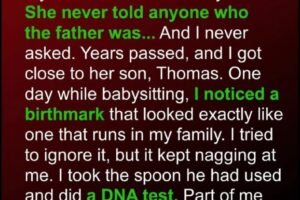 How did my friend’s son have my family’s unique birthmark? The answer was more twisted than I imagined.