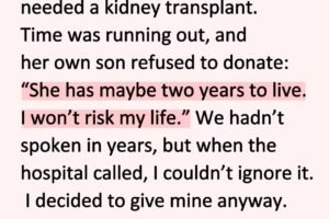 I Donated My Kidney to Save My Estranged Stepmother’s Life — But She Didn’t Even Recognize Me
