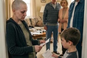 I called my family to say I had breast cancer. Mom said, “We’re in the middle of your cousin’s bridal shower.” I went through chemo alone. Days later, they came asking if I could still co-sign my sister’s car loan. My 6-year-old son came ou