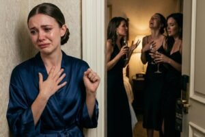 The night before my wedding, I heard my bridesmaids through the hotel wall: “Spill wine on her dress, lose the rings, whatever it takes – she doesn’t deserve him.” My maid of honor laughed “I’ve been working on him for months.” I didn’t confront them. Instead, I rewrote my entire wedding day…