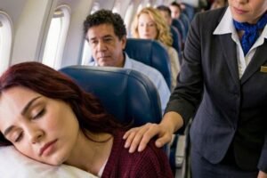 She Was Sleeping in 8A — When the Captain Asked if Any Combat Pilots Were on Board