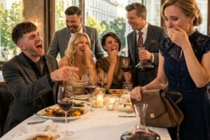 In the middle of dinner, my husband laughed and told our friends that no one else wanted me, so he married me out of pity.