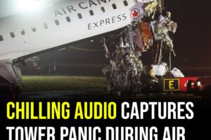 Chilling audio from LaGuardia captures tower panic during Air Canada crash