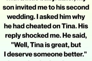 I skipped my son’s “perfect” wedding to spend the day with his ex-wife. When he called me screaming, my 5-word response silenced the whole reception.