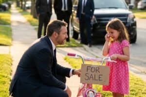 A little girl sold her only bicycle just to buy food for her mother—but when a mafia boss discovered who had ruined their lives, everything changed.