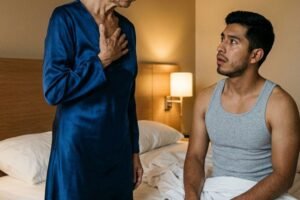 “Everyone called me crazy for marrying a 60-year-old woman,” but on our wedding night I saw a mark on her shoulder, I heard “I have to tell you the truth” and I understood that my whole life had been a lie