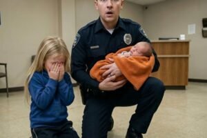 A Little Girl Walked Into a Police Station Holding a Paper Bag and Whispered, “Please Help… My Baby Brother Stopped Moving” — What Officers Discovered About Her Family Left Everyone Silent