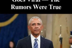 UNEXPECTED MOMENT WITH A FORMER PRESIDENT