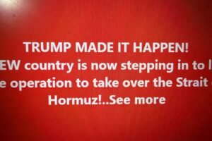 REPORT: The UK Expected To Lead Efforts To Re-Open Strait Of Hormuz