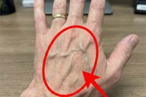 If you have visible veins, it means you are…