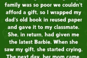 Children Had A Gift Exchange At School