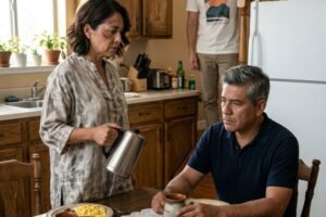 Her 23-year-old son pu:n:c:hed her in the face. The next day she prepared a banquet for him, but the young man never imagined who was waiting for him at the table.