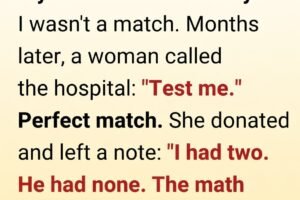 She Saved My Son’s Life—And Asked for-