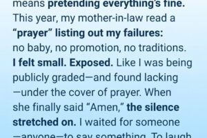 The Christmas Prayer That Crossed the Line—And the Moment Everything Changed