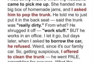 My Husband Wouldn’t Let Me Open the Car Trunk for Days — What I Found Later Left Me Speechless