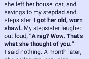 They Laughed When I Inherited a Worn-Out Shawl—Until They Discovered What It Was Really Worth