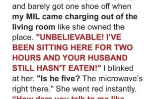 My MIL Berated Me for Not Feeding My Husband on Time — So I Taught Them Both a Lesson They Never Saw Coming