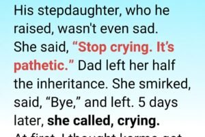 My Stepsister Mocked Me at My Dad’s Funeral—Days Later, She Called Me Crying
