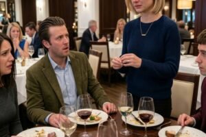 I arrived late at the restaurant for dinner with our friends and approached the table without my fiancé noticing me. He was saying, “I don’t want to marry her anymore. She’s far too pathetic for me.” Everyone was laughing as I took off the ring. But the smiles disappeared… when I revealed one detail.