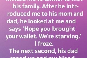 My First Dinner With His Family: From Nervous to Accepted