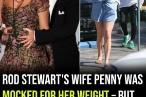 Rod Stewart’s wife was taunted for gaining weight – the rockstar has perfect reply