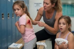 My 5-year-old niece was supposed to spend one easy afternoon at the pool with me and my daughter. Then she lifted her arms, whispered…