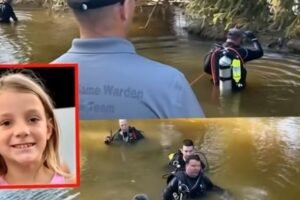 Breaking News: Police just found a long, blonde bun that matches the hair color of the last girl found on the Camp Mystic riverbank, but looking at the DNA results…