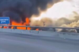 BREAKING NEWS Just hours ago, a tremendous fire broke out in…See mor