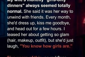 Every Month for 5 Years, My Wife Left for a ‘Girls-Only Dinner’ — Until One Day I Got a Weird Text