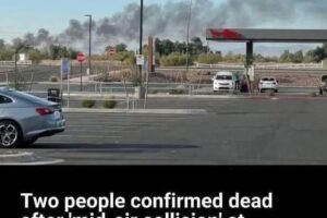 Two confirmed dead as planes collide mid-air at regional airport