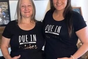 Mother and daughter get pregnant by the same