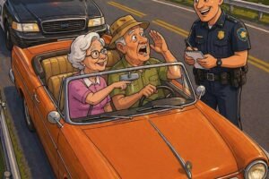 A Retirement Road Trip, a Traffic Stop, and a Moment They’ll Never Forget