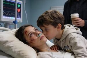 As I Woke up from a Coma, I Heard My Son Whisper, ‘Mom, If You Hear Me, Don’t Open Your Eyes – Listen to What Dad Is Planning’