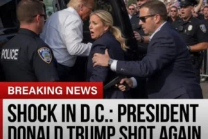 News 😔Shock in D.C.: President Donald Trump Shot AGAIN…!!@