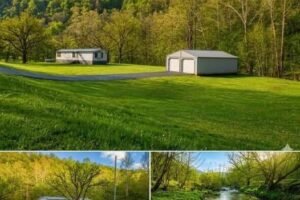 57-Acre Private Retreat Featuring a 3-Bedroom Home in Normantown, WV